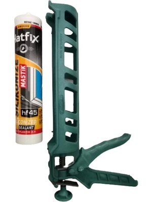 1 Adet Hatfix Beyaz Çekomastik 450 gr Silikon Mastik Tabancası Tr