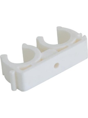 20 Adet Kelepçe Çiftli Pp Kalde 25 * 27 Tesisat Malzemeleri