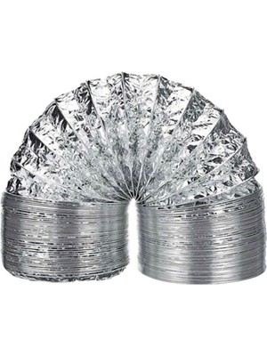 Aspiratör Borusu 3 M Telli 127 mm Davlumbaz Borusu Aspiratör 3mt