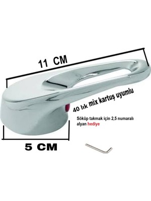 Mix Batarya Kumanda Kolu 40LIK Aç Kapa Kolu Tr