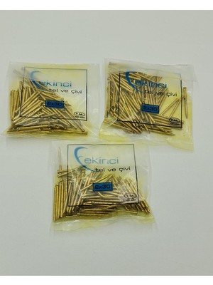 Parke Çivisi Süpürgelik ve Pervaz Çelik Çivi 2 x 30 mm 3 Paket Çivi