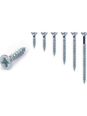 4 x 40 mm Sunta Ahşap Vidası 50 Li Paket Vida