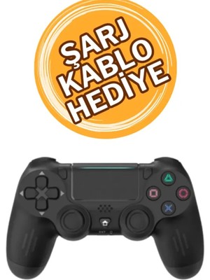 Ps4 Kol Kablosuz Bt Kablosuz Oyun Kolu Ps4 Joystick Tablet Telefon Pc Uyumlu Titreşimli Oyun Kolu - Lisinya