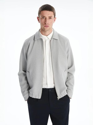 Standart Kalıp Gömlek Yaka Erkek Mont  (W5)