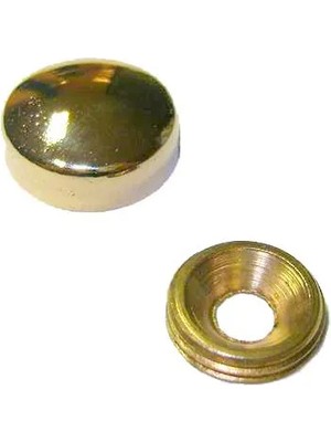 Vida Kapama Kapağı 20 Mm, Sarı - 100 Adet - Lisinya