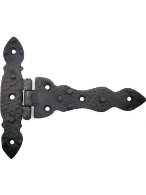 Antika Tarz Dekoratif Pirinç Kuyruklu Düğmeli Menteşe No2 - 138X167 Mm, Oksit - Lisinya