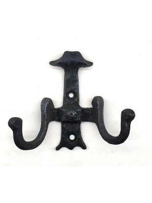 Antika Tarz Dekoratif Pirinç Gemici Askı - 85X94 Mm, Oksit - Lisinya