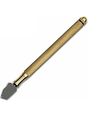 GCM1005 Gazlı Cam Keser 177 mm - Prinç Sap - Lisinya