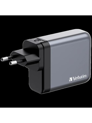 Verbatim 32203 - V GNC-140 Gan Charger 140W 3-Usb-C / 1-Usb-A  Çıkışa Sahiptir