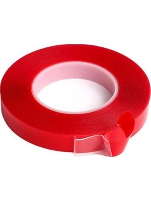 Çift Taraflı Bant 18 mm x 2 Metre Akrilik Silikon Bant Çift Taraflı Bant