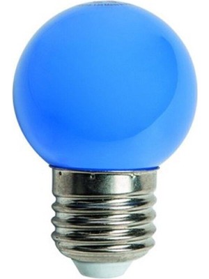 1W Top Gece Lambası Mavi E27 LED Ampul CT4071 E27 LED Ampul 1 Watt Mavi