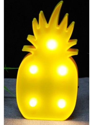 LED Işıklı Ananas Gece Lambası