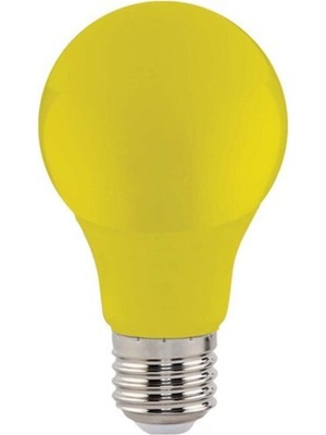 Spectra 3W E27 Duy LED Ampül Sarı Sarı Işık E27 LED Ampul 3 Watt Sarı