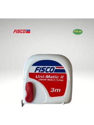 Fisco Şerit Metre 3 Metre 16 mm Usta Metresi 3 M Tr