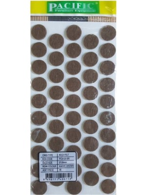 Yapışkanlı Mobilya Keçesi 20 mm 48LI