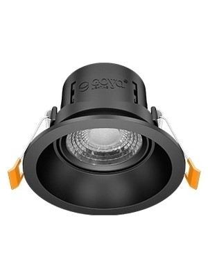 Gy 1735-10 Smd Ledli Armatür 10W Siyah Kasa 3000K Yok Gün Işığı LED 10 Watt Tr
