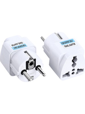 Bto Çok Amaçli Universal Priz Çevirici Ingiliz Fiş Beyaz