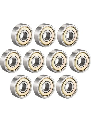 10 Adet 626ZZ Metal Mühürlü Çok Amaçlı Bilya Rulman 6X19X6 Metal