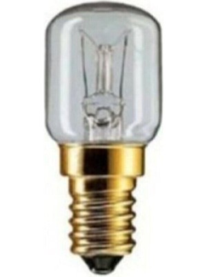 E14 Ampul - Tuz Lambası Ampulü - Buzdolabı Ampulü Gün Işığı E14 Filament Ampul 15 Watt Var