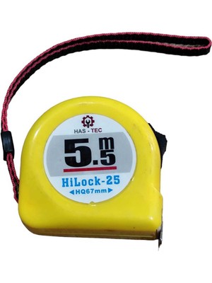 Has-Tec Şerit Metre 5.5X25MM 5 M 25 mm ve Üzeri