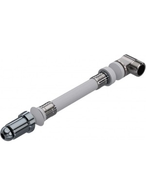 Izyapı Taharat Çubuğu Krom Uçlu Sarı Dirsekli 9cm Kumanda Paneli Itme Çubuğu