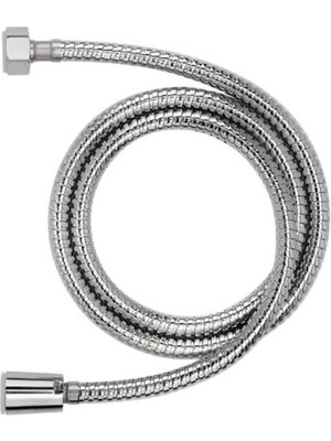 Örgülü Metal Duş Hortumu Duş Hortumu Gri Metal