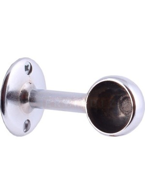 Yuvarlak Ayaklı Flanş Kapalı Krom