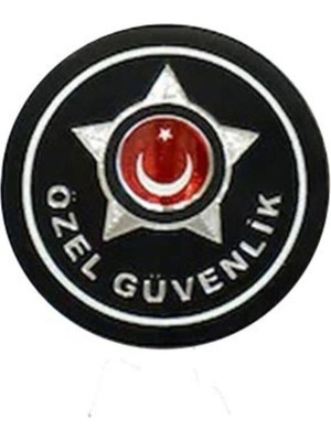 Özel Güvenlik 3D Şapka Arması, Yeni Model Tip, Standart Ölçü, 1.sınıf Plastik Ultra Kaliteli