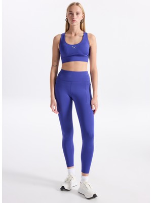 Puma 68951727 Kadın Tayt Lacivert Düz Normal Bel Yüksek Konforlu Antrenman ve Günlük Kullanım