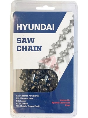 Hyundai 3.25” 1.3 mm 33 Diş Köşeli Kesik Testere Zinciri – Orijinal Yedek Parça
