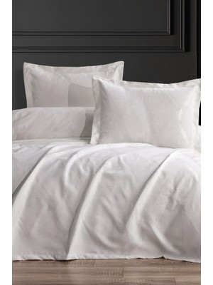 Nisan 2 Parça Tek Kişilik Pike Takımı 180X240 Krem