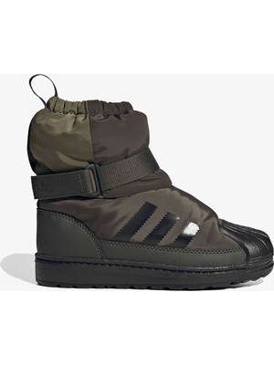 Adidas Superstar 360 Bot C Çocuk Yeşil Bot Kız Çocuk İçin Rahat Taban ve Kaymaz Özellik