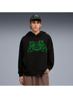 Puma x Ripndip Boxy Erkek Siyah Sweatshirt.01