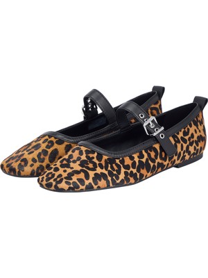 Tommy Hilfiger   TJW MARYJANE LEOPARD BALLERINA