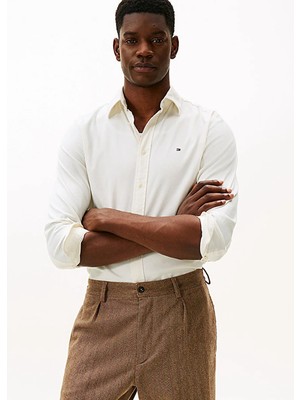 Tommy Hilfiger   FLEX FLANNEL SOLID RF SHIRT