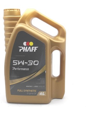 00 Phaff 65304 5W30 4lt - Unıversal Fabıa Oct Rooms Sup Yetı Golf Polo Pass Jett Leon Tol Ibız