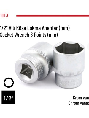 Lokma Anahtar Altı Köşe (1/2) 30MM