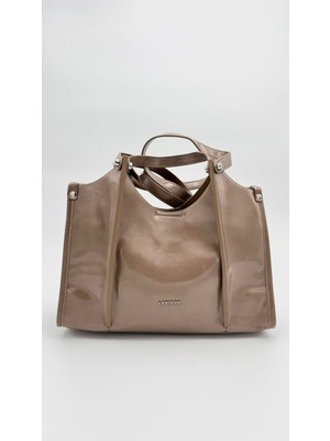 Levidor Haki Çift Gözlü Büyük Omuz Çantası Orijinal Levid'or Premium