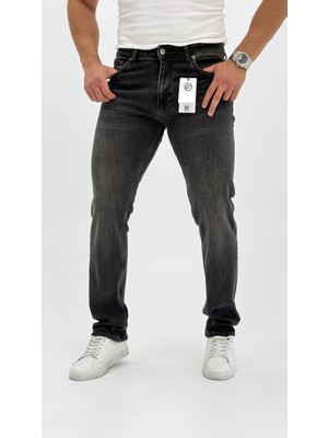 Marshall Classic Yıkamalı Normal Bel Denim Erkek Jean Pantolon