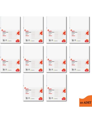 Noki Poşet Dosya Eco A4 100'lü 10 Paket Dayanıklı ve Şeffaf Tasarım