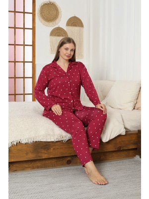 Desenli Kadın Pijama Takımı 3397