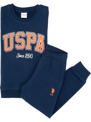 U.s. Polo Assn. Erkek Çocuk Açık Lacivert Pijama Takım 50318684-VR059