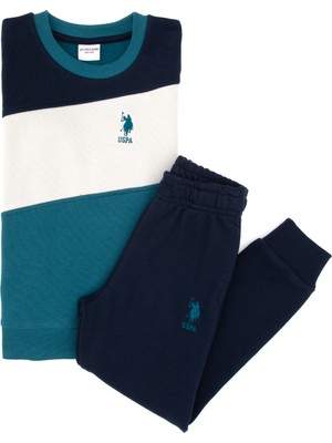U.s. Polo Assn. Erkek Çocuk Koyu Yeşil Pijama Takım 50318685-VR101