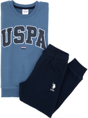 U.S. Polo Assn. Erkek Çocuk Mavi Eşofman Takımı 50318688-VR036