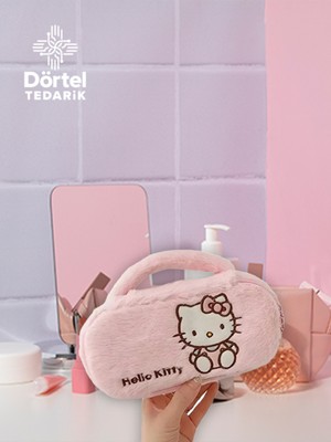 Sanrio Kuromi My Melody Hello Kitty Pochacco Kalem Kutu Pembe Makyaj Çantası