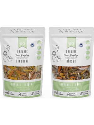 OG natural 2'li Organik Tam Buğday Makarna Seti +8 Ay