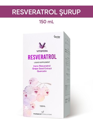 Vitisfera Resveratrol Şurup Orman Meyveleri Aromalı 150 ml