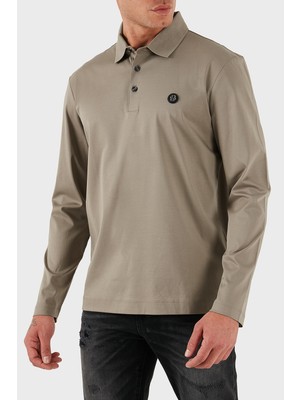 Boss Pamuklu Regular Fit Düğmeli Polo Yaka Sweat Erkek Polo Yaka Sweat 50523917 245