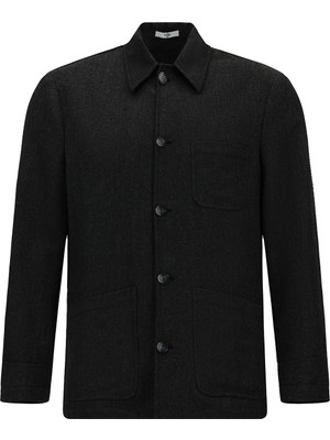 Regular Fit Spor Yünlü Ceket