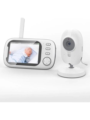 Gece Görüşlü Bebek Odası Kamera Sıcaklık Uyarısı Izleme Ekranı ( Lisinya )